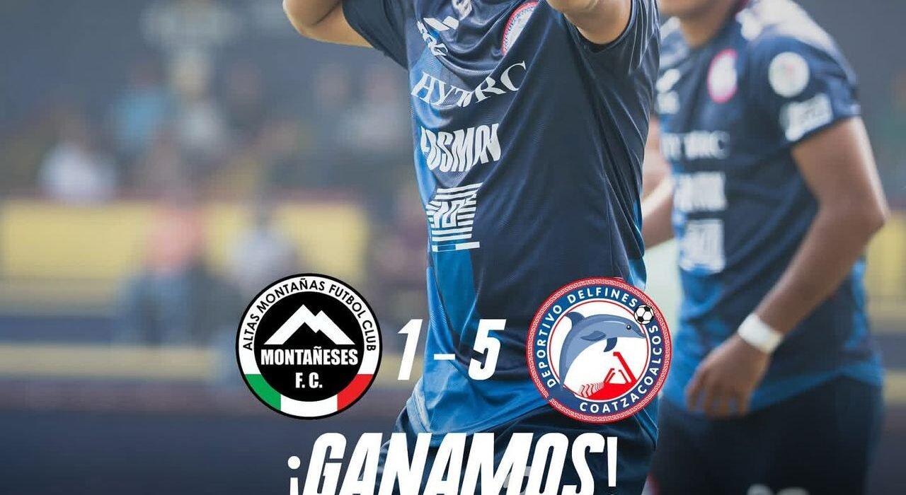 Delfines de Coatzacoalcos golea a Montañeses FC y se mantiene líder del Grupo 3