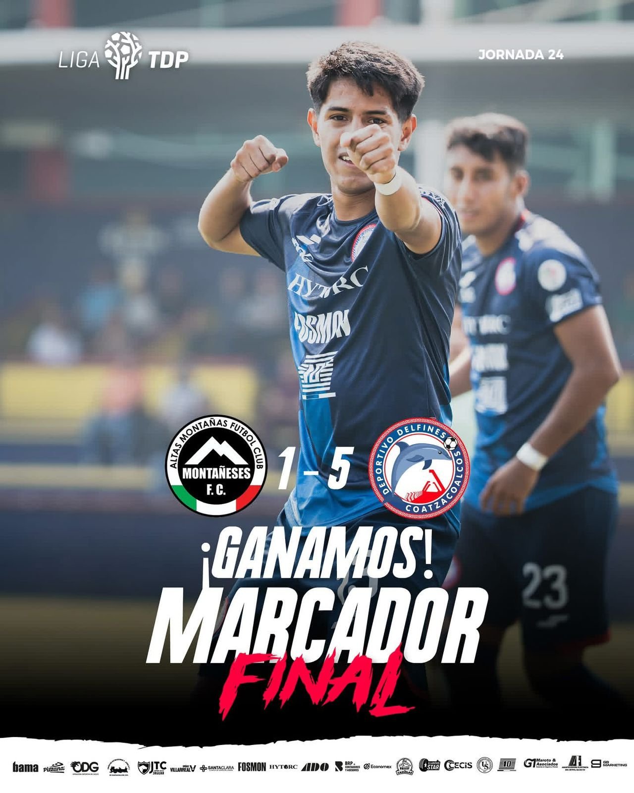 Delfines de Coatzacoalcos golea a Montañeses FC y se mantiene líder del Grupo 3