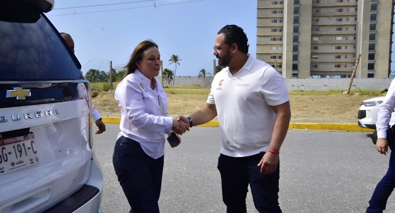 Reconoce gobernadora Rocío Nahle trabajo del alcalde Pedro Miguel Rosaldo en Coatzacoalcos