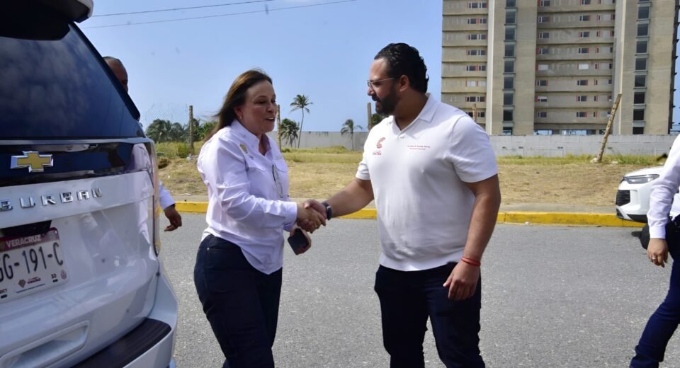Reconoce gobernadora Rocío Nahle trabajo del alcalde Pedro Miguel Rosaldo en Coatzacoalcos