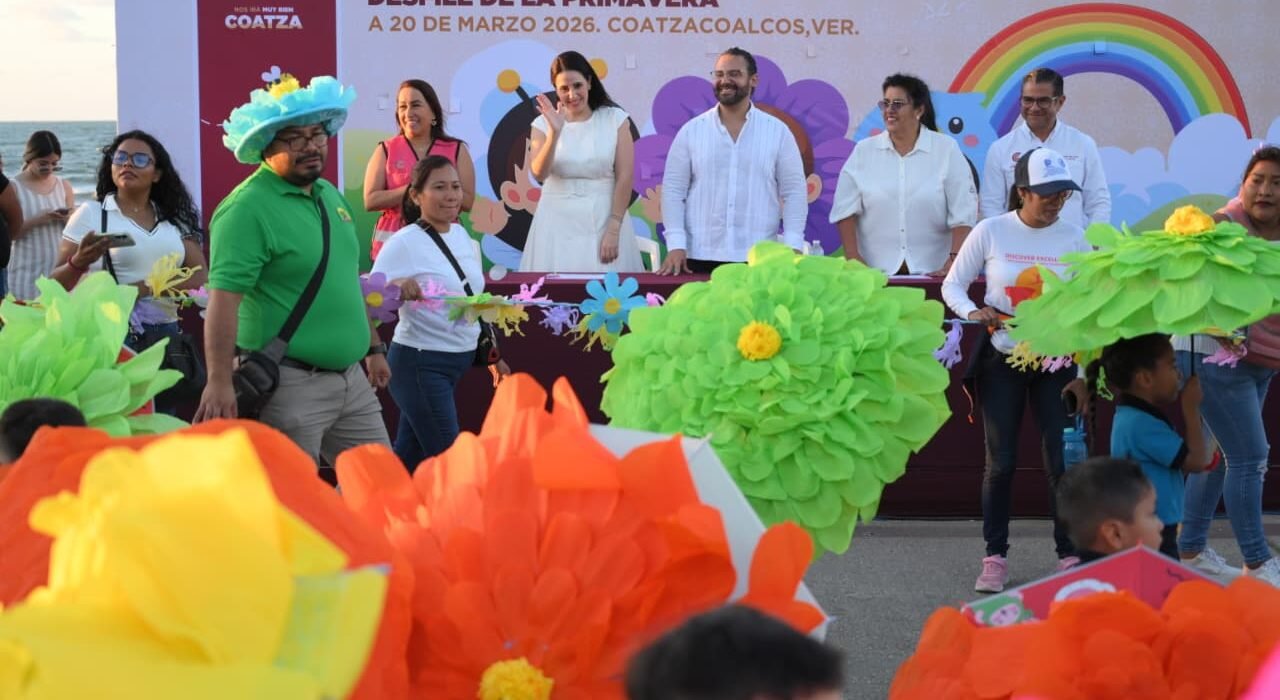 Coatzacoalcos se llena de magia y color con el ‘Desfile de Primavera 2026’