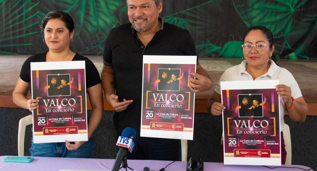 Invitan a noche bohemia con VALCO en Concierto en la Casa de Cultura de Coatzacoalcos