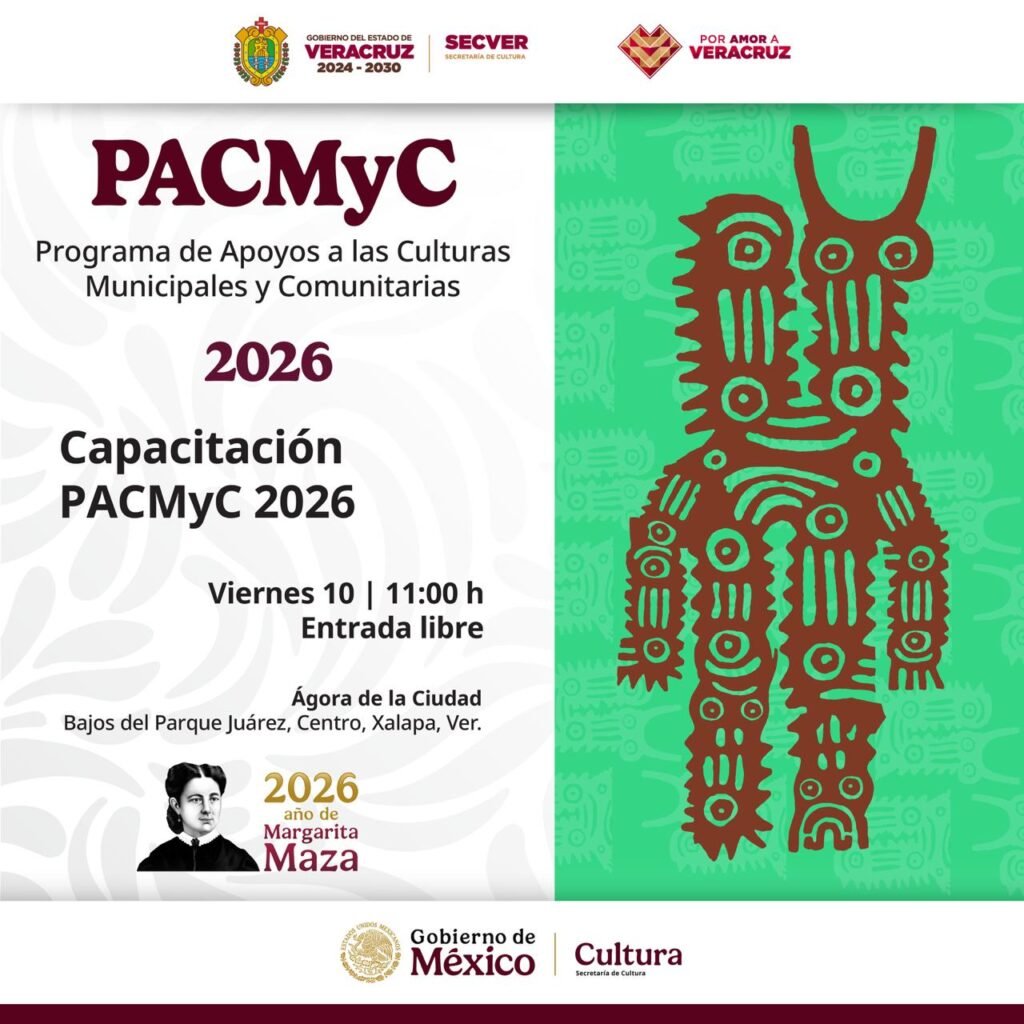 Abre SECVER capacitación para fortalecer proyectos culturales comunitarios