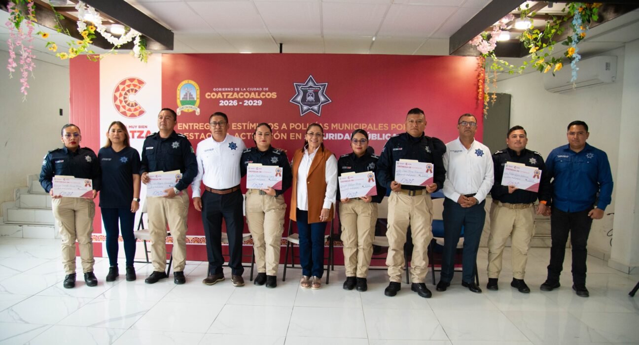 Reconoce Gobierno de Coatzacoalcos labor policial y refuerza compromiso con la seguridad ciudadana