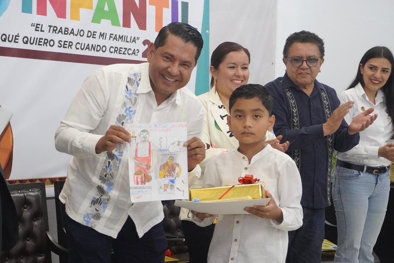 Con Segundo Concurso de Dibujo, reconoce STPSP creatividad y visión de la niñez