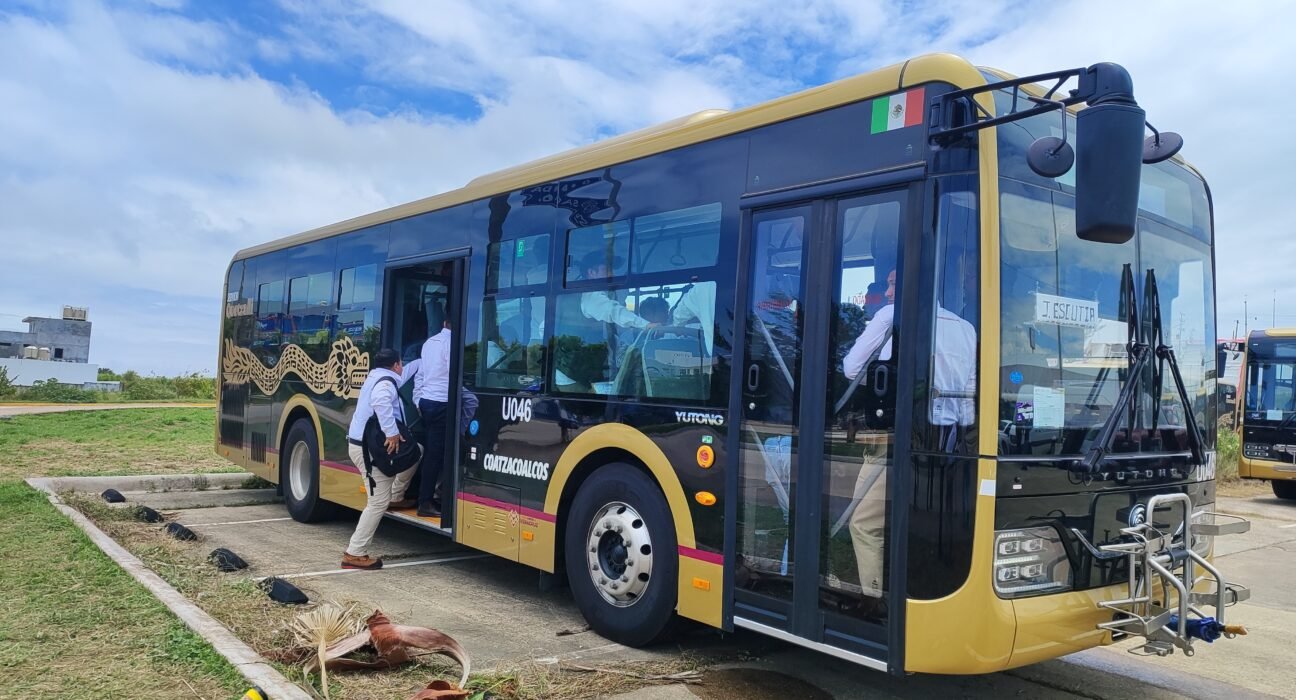 Operan con normalidad autobuses Quetzalli en Coatzacoalcos pese a protestas de choferes