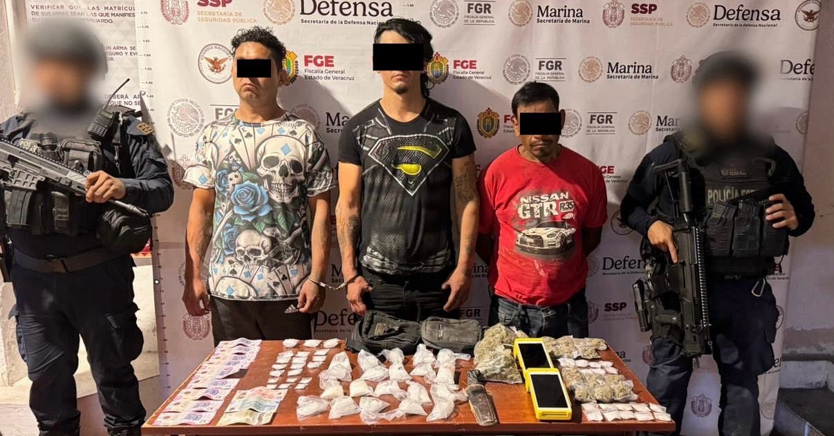 Fin de semana deja 40 detenciones y más de 250 dosis de droga asegurada: SSP