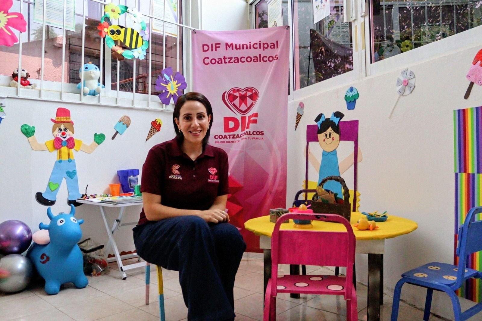 Sonia Marie Salvador Goraieb, cumple un objetivo más al inaugurar el Centro de Convivencia Familiar del DIF