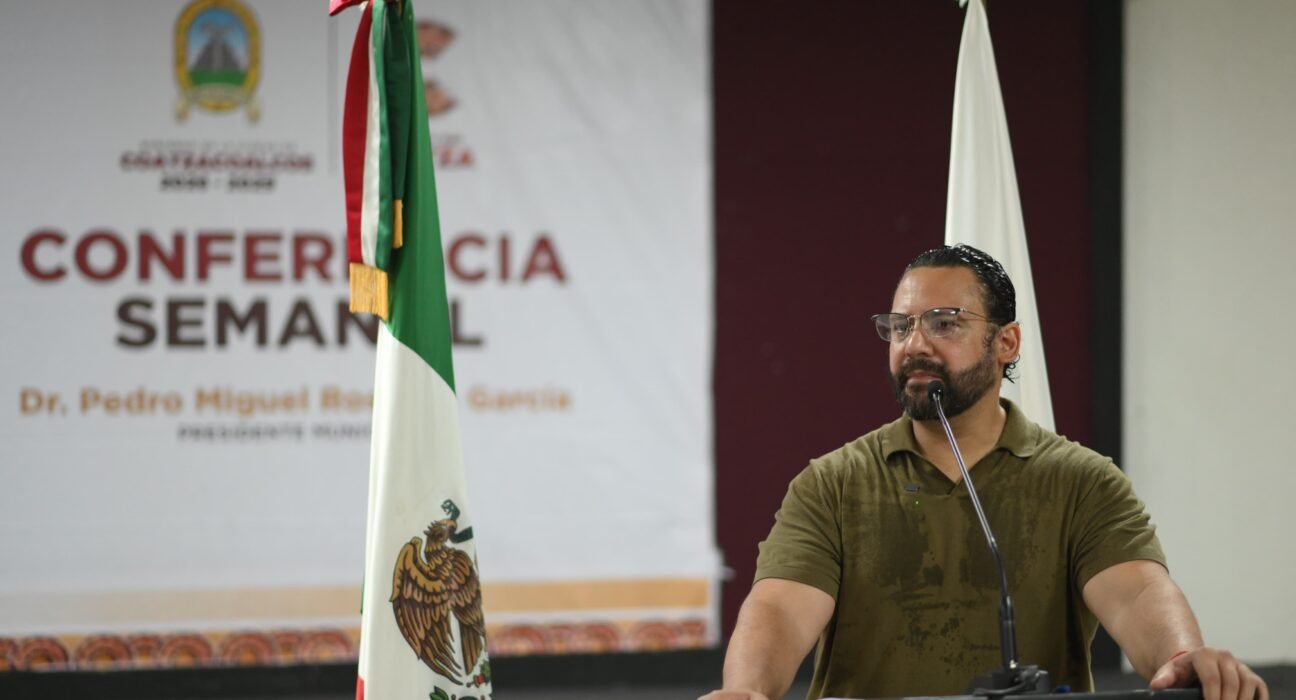 Pedro Miguel Rosaldo informa detenciones y avances en materia de seguridad