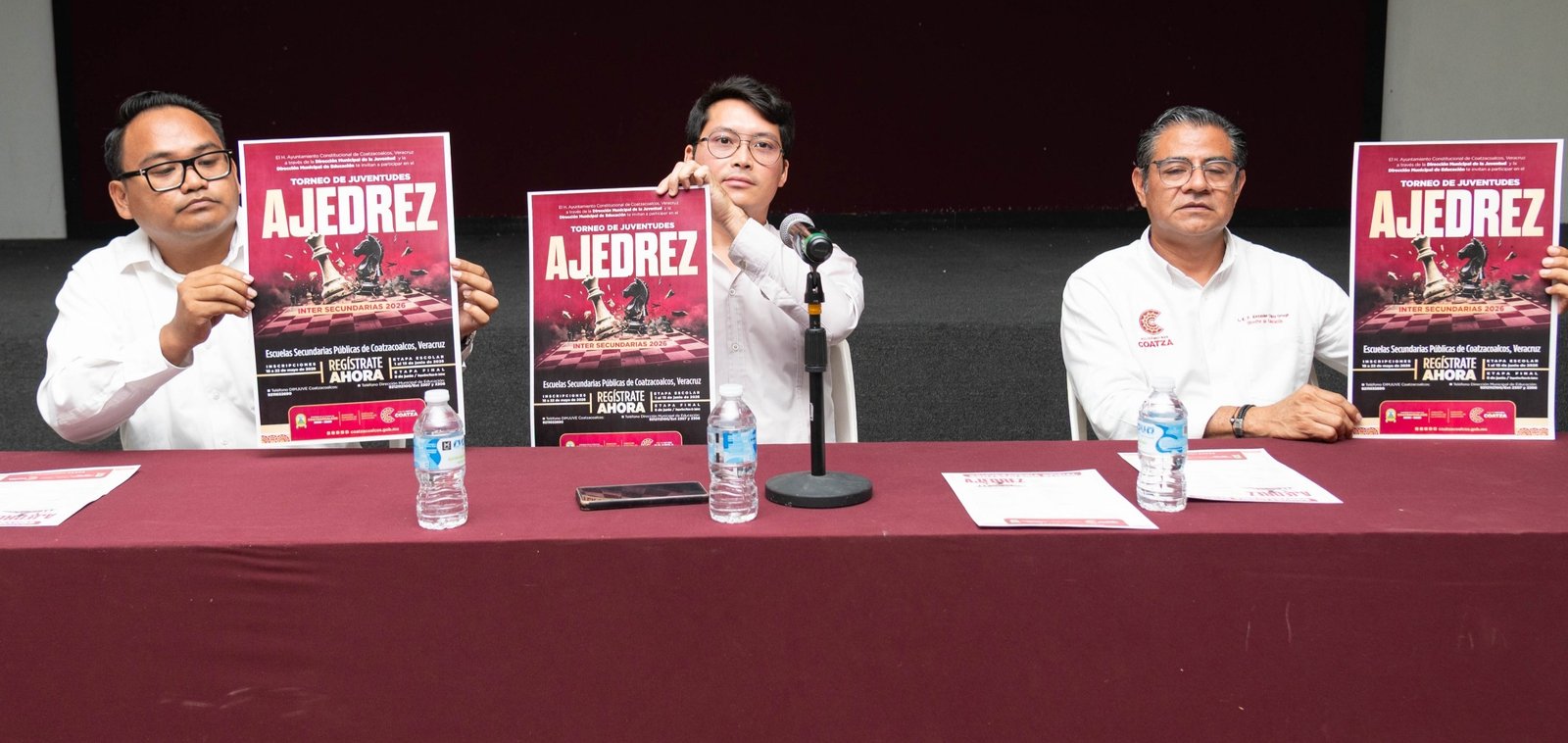 Invitan al Torneo Escolar de Ajedrez Intersecundarias Públicas 2026 en Coatzacoalcos