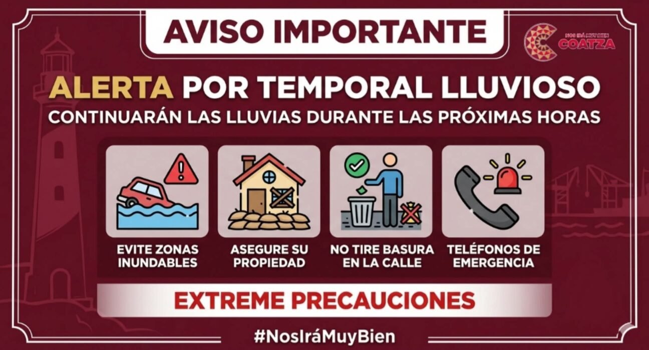 ⚠️ AVISO IMPORTANTE A LOS CIUDANOS DE COATZACOALCOS ⚠️