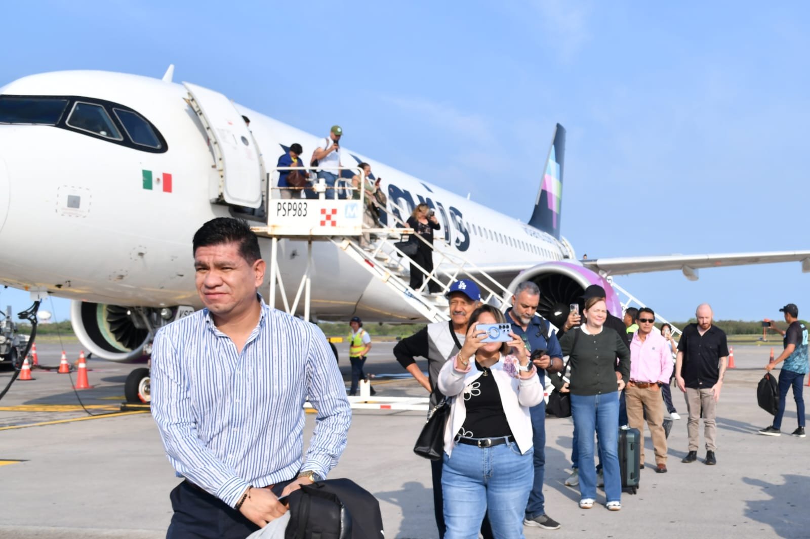 Inaugura Gobierno del Estado vuelo directo entre Querétaro y Veracruz