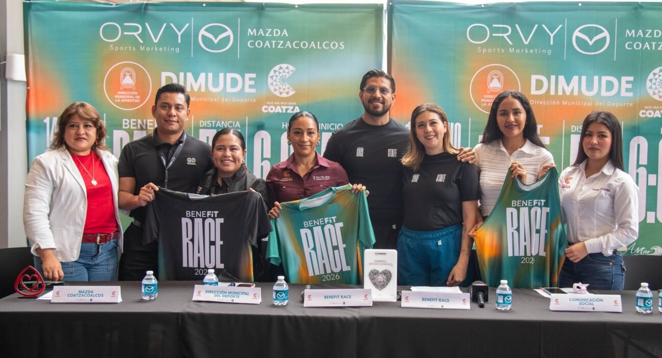Ayuntamiento de Coatzacoalcos respalda realización de la carrera Benefit Race 2026