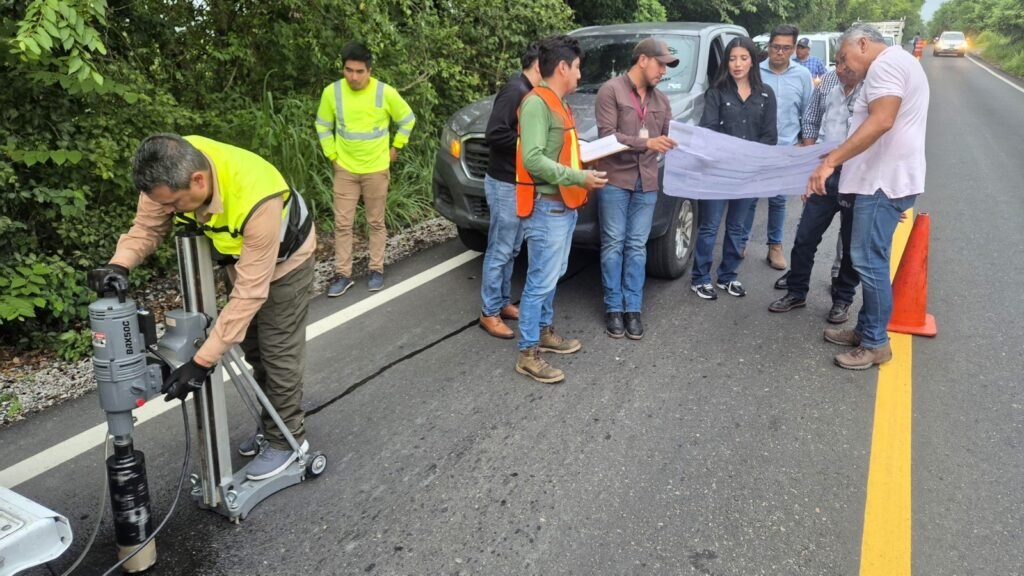Contraloría inspecciona proyectos de infraestructura en la entidad