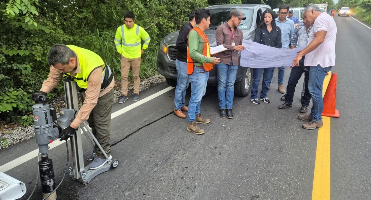 Contraloría inspecciona proyectos de infraestructura en la entidad