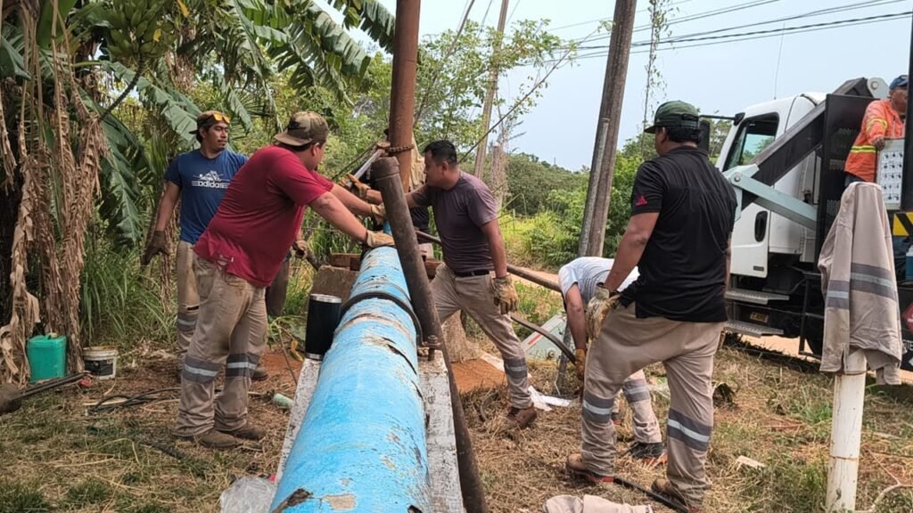CMAS sustituye equipo de bombeo en 13 pozos y fortalece el abasto de agua para más de 80 mil habitantes