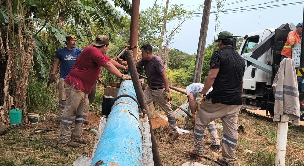 CMAS sustituye equipo de bombeo en 13 pozos y fortalece el abasto de agua para más de 80 mil habitantes
