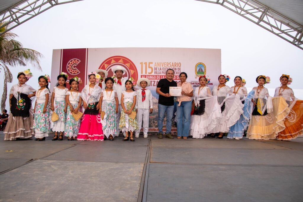 Festival “Aires del Sureste” impulsa identidad y reactivación económica en el 115 aniversario en Coatzacoalcos