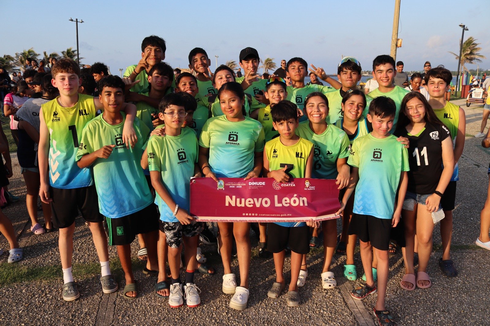 Inauguran en Coatzacoalcos el Festival Nacional Infantil y Juvenil de Voleibol de Playa 