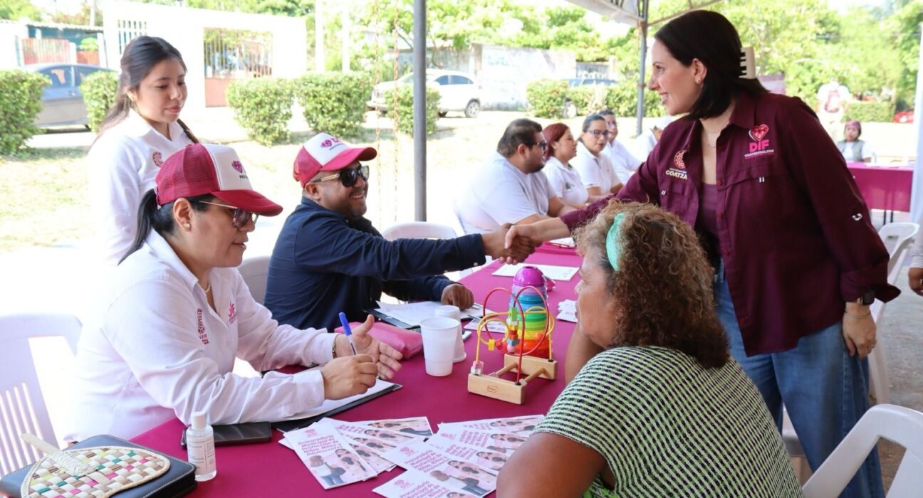 Gobierno Municipal y DIF Coatzacoalcos acercarán servicios gratuitos a familias de la colonia Olmeca