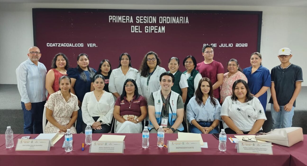 Instalan en Coatzacoalcos el GIPEAM para fortalecer la prevención del embarazo en adolescentes