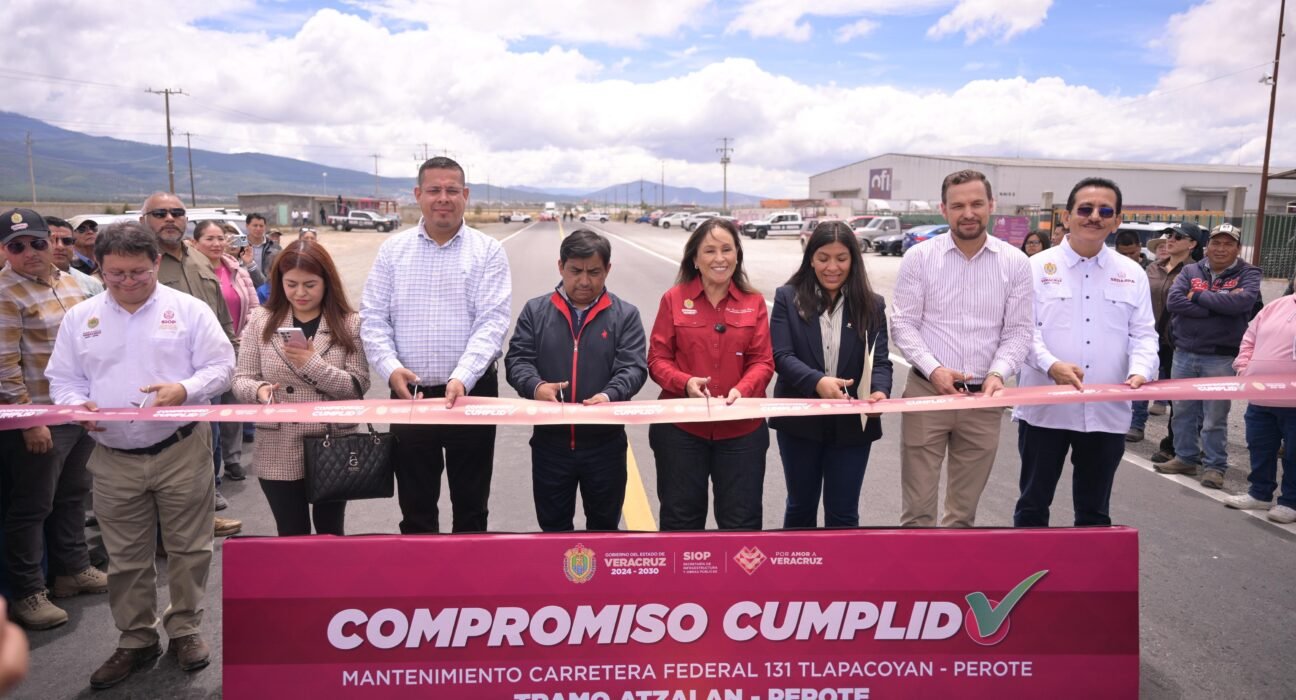 Demanda histórica atendida: Gobierno de Veracruz entrega 25.7 km rehabilitados de la carretera Atzalan–Perote