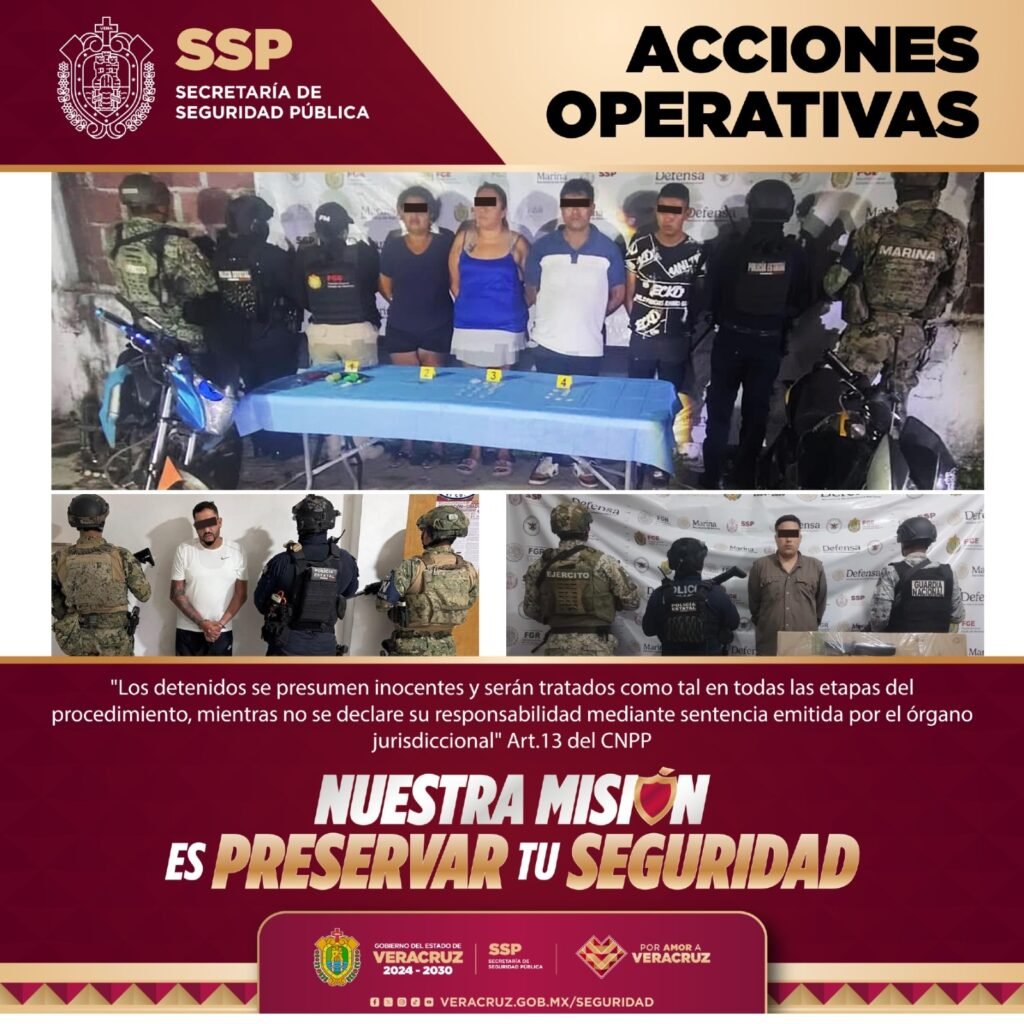 48 personas detenidas y más de 270 dosis de sustancias ilícitas aseguradas, del 18 al 21 de septiembre